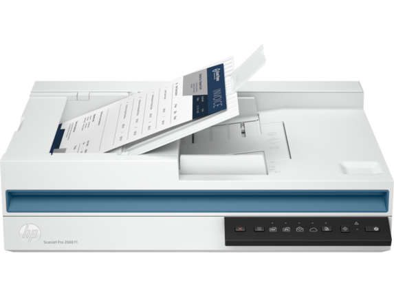 HP ScanJet Pro 2600 f1, escaneo rápido a 2 caras y alimentador automático de documentos